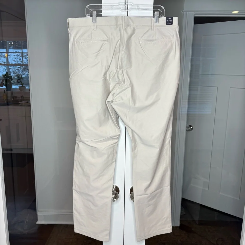 NWT J. Crew 1040 Athletic Tapered-fit Tech Pant Ashen Taupe